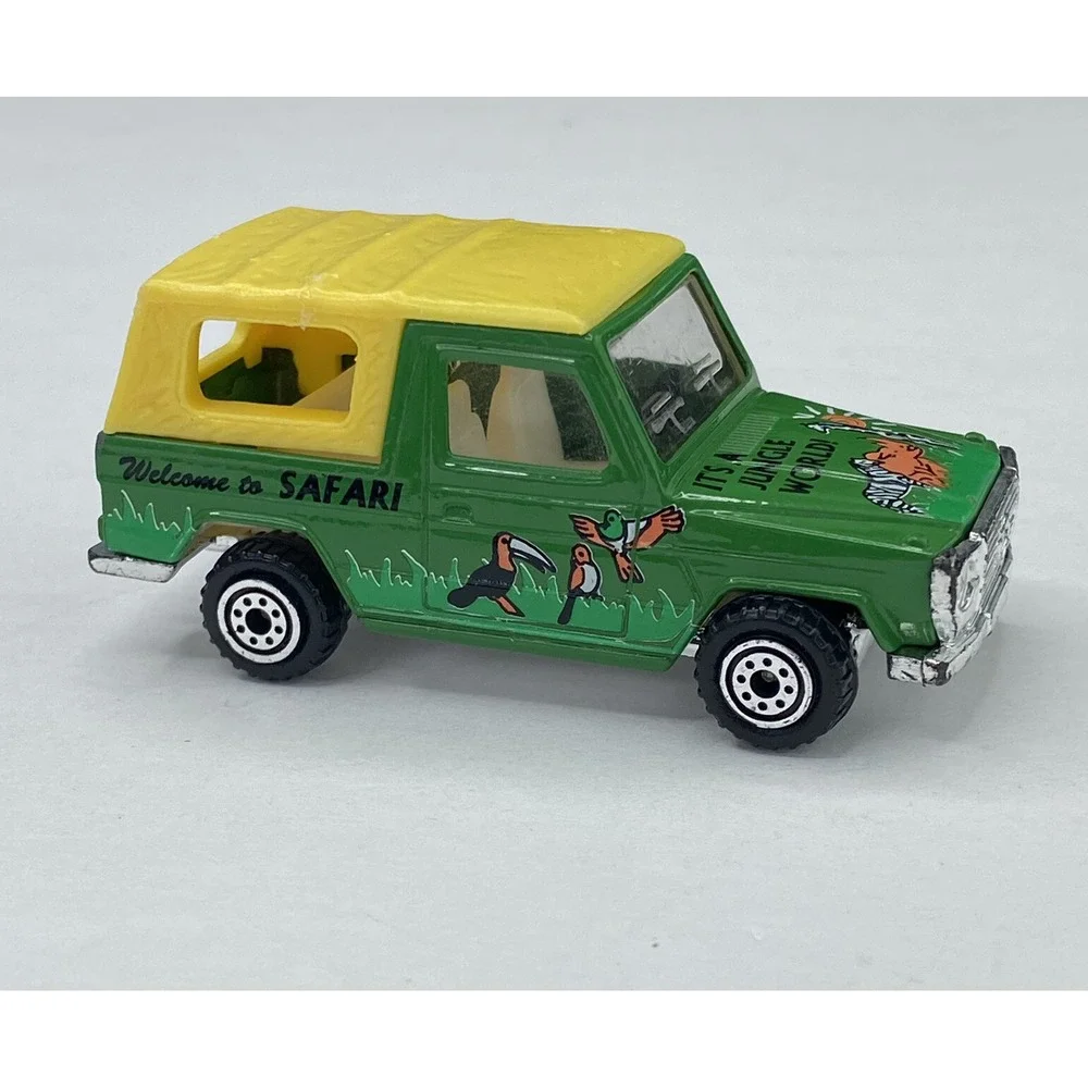 Mercedes MB G-Wagon Realtoy 1/57 Die Cast Car Green‎ Safari SUV Jungle Cruiser